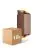 Mehrfachpackung 10x Nordlux Nico Wandleuchte Aluminium Rostig Up & Down | IP54 - Geeignet für 2x GU10