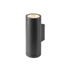SLV Helia Pro L Up/Down Wandleuchte Aluminium Anthrazit 20W 2400lm - 827 Extra Warmweiß | Außenbeleuchtung - IP65 - Dimmbar
