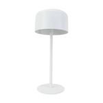 Eglo Lampe De Chevet Roccanova Solar Acier Blanc 2W 270lm - 830 Blanc Chaud | IP44 - Dimmable tactile - USB-C
