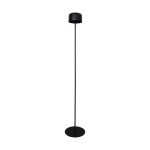 Eglo Lampadaires Salon Roccanova-L Solar Acier Noir 2W 270lm - 830 Blanc Chaud | IP44 - Dimmable tactile - USB-C
