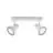 Nordlux Eik 2 Spot Métal Blanc | Convient pour 2x GU10