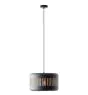 Brilliant Tyas Suspension Luminaire Métal Noir Dorée | 380mm - Convient pour 1x E27