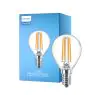 Philips Corepro LED Lustre E14 Boule Filament Claire 6.5W 806lm - 840 Blanc Froid | Équivalent 60W