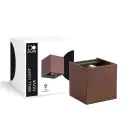 D'Lite Applique Murale Nova Rust Up & Down 4.9W 480lm - 830 Blanc Chaud | IP54 - Angle de faisceau réglable